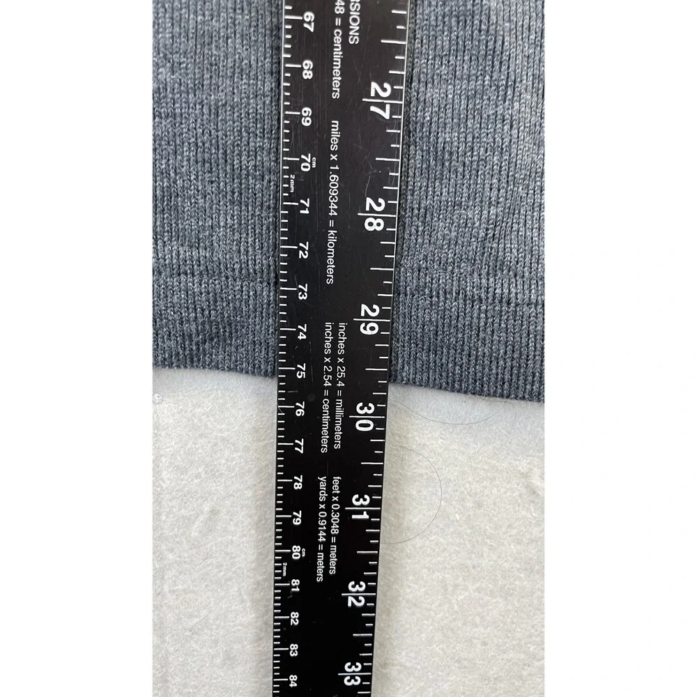 Columbia Sweater‎ Mens XL Gray Black Half Zip Vertex Chest Pocket Raglan Outdoor